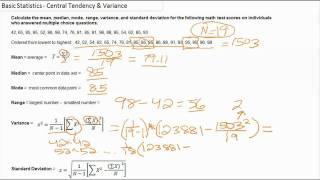 Basic Statistics  Part 2 [upl. by Duwe169]