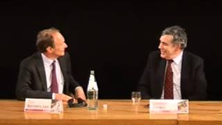 Lavenir du Web Un outil pour le développement Rencontre entre Tim BernersLee et Gordon Brown [upl. by Chapel]