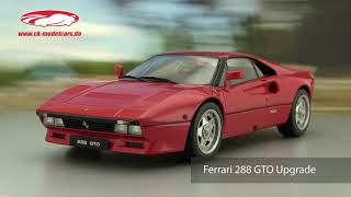 ckmodelcarsvideo Ferrari 288 GTO Upgrade 1984 rot KKScale [upl. by Eniamraj740]