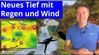 Neue Woche neues Tief neuer Regen  Zweite Wochenhälfte Stabilisierung [upl. by Elleyoj714]