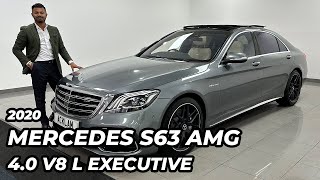 2020 Mercedes S63 AMG 40 V8 L Executive [upl. by Ennahoj]