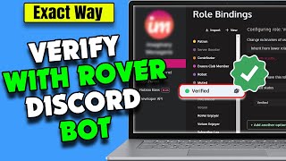 RoVer verification not working  Varify Rover discord bot [upl. by Barry]