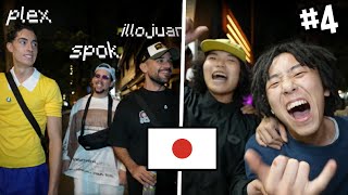 Illojuan y Plex en Japon IRL 4  MEJORES MOMENTOS [upl. by Aelsel]