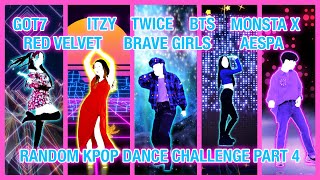 RANDOM JUST DANCE KPOP CHALLENGE  2021  Part 4 [upl. by Nirhtak]