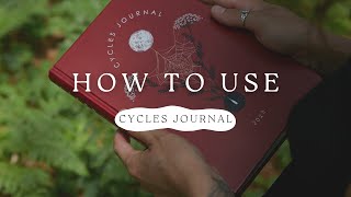 Welcome to Cycles Journal  How to Use our Cycle Tracking Journal [upl. by Euqinu583]