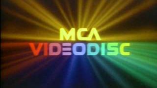 MCA VideoDisc bumpers including end and start of sides [upl. by Ssepmet]