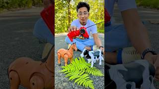 Two Remote control Cow and horse Unboxing🐎🐄🔥 [upl. by Nodyarg]