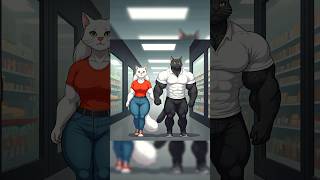 Wife Leaves Abusive Husband 🙀 cat cutecat kitten catshorts [upl. by Eidur]