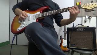 Teste Guitarra Strato Strinberg Captador Hot Rails Spirit na Ponte [upl. by Piks]