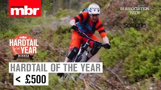 Vitus Nucleus 275 VR  Sub £500 Winner  Hardtail of the Year 2017  MBR [upl. by Ardnikat613]