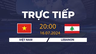 🔴NỮ VIỆT NAM  NỮ LEBANON  VÒNG LOẠI U20 NỮ CHÂU Á  KỊCH TÍNH MÀN ĐỐI ĐẦU [upl. by Ecirtap]