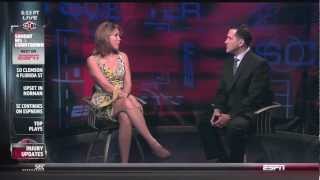 Hannah Storm ESPN 9 2312 [upl. by Ahsemrac714]