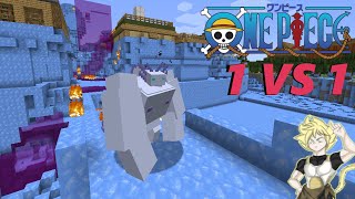 GINGERSHADOW VS MIRAI RANDOM DEVIL FRUIT BATTLES  MINECRAFT ONEPIECE MOD [upl. by Sherrill]