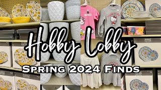 WHAT’S NEW AT HOBBY LOBBY APRIL 2024 • HOBBY LOBBY SHOP WITH ME [upl. by Verine]