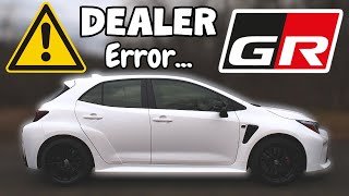 Your GR Corolla May Be Affected [upl. by Trager]