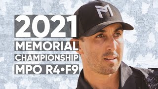 2021 Memorial • R4 • F9 • Anthony Barela • Paul McBeth • Kyle Klein • Josh Anthon • Paul Ulibarri [upl. by Nwahsd]