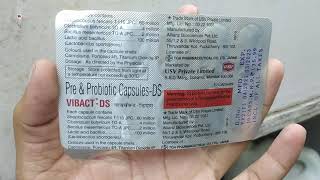 Vibact DS Capsule  Vibact DS Capsule  Vibact DS Capsule Uses Benefits Review in Hindi [upl. by Catto]