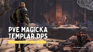 Templar Magicka DPS Build Guide PvE  Update 40 [upl. by Heilner]