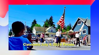 Clatskanie July 4 2024 Parade [upl. by Rhodes]