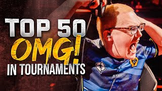 Top 50 OMG PLAYS amp MOMENTS In VCT Tournaments [upl. by Illoh]