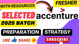 Accenture Pattern And Hiring Process🔥2025 Batch ON Campus Free Resources✅  Detailed Explanation✅ [upl. by Secnirp]