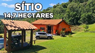 SÍTIO A VENDA EM SANTA CATARINA 147 HECTARES CASA E MUITAS BELEZAS NATURAIS R17MI CÓD484 [upl. by Kotick]