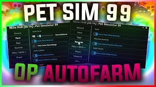 New Best Pet Simulator 99 Script Works On Solara amp Emulators Autofarm Quests  Gems  MORE [upl. by Sudderth]