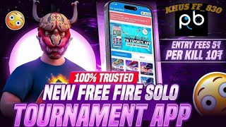 BESTTOURNAMENTAPPFORFREEFIRE💰100TRUSTED💯✅FREEFIREBESTTOURNAMENTAPP2024👌freefire [upl. by Paschasia]