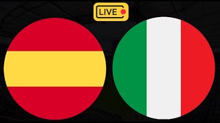 SPAIN vs ITALY LIVE STREAM EURO 2024 WATCHALONG with Denveloper [upl. by Pickard]