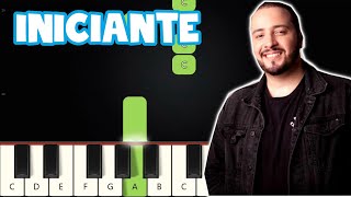 Ousado Amor  Isaias Saad  Piano e Teclado Iniciante  Nível Fácil [upl. by Abdu]