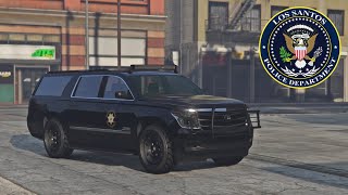 GTA Online  Granger 3600LX Police Car Build SUBURBAN POLICE SUV [upl. by Agnizn]