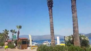 Beautiful views of Sentido orka lotus beach hotel in Marmaris Turkey [upl. by Ieluuk]