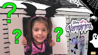 Whos in VAMPIRINAS HAUNTED HOUSE GAME Pretend Play [upl. by Anwahsed580]