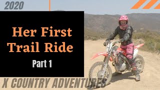 Fouts Springs Stonyford CA  Honda CRF 125F  Part 1 [upl. by Surbeck]