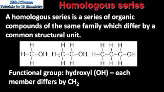 S323 Homologous series [upl. by Ungley340]