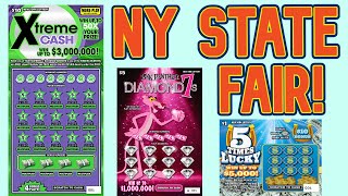 Big New York State Fair Session A BUNCH of WINNERS EXCLUSIVE TICKETS  More New York Lottery [upl. by Normi]