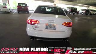 APR Audi B8 S4 30T FSI RSC Performance Full Catback Exhaust System [upl. by Darcee]