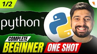 Complete Python for beginners in Hindi  Part 1 [upl. by Arrahs88]