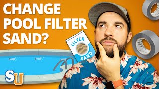 How To Change The SAND In Your POOL FILTER  Swim University [upl. by Rubens]