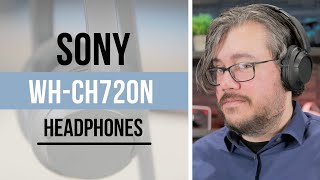 Sony WHCH720N Wireless Noise Canceling Headphones [upl. by Moyra]