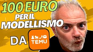 100 Euro di prodotti per MODELLISMO da TEMU [upl. by Ytitsahc]