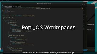 System76 PopOS 2004  Workspaces Tutorial [upl. by Elery]