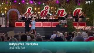 Lasse BerghagenEn kväll i juniTeddybjörnen Fredriksson LIVEAllsång på Skansen 2014 [upl. by Golightly816]