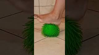 ASMR Experiment Bare Feet vs      asmr foot fruit [upl. by Landau]