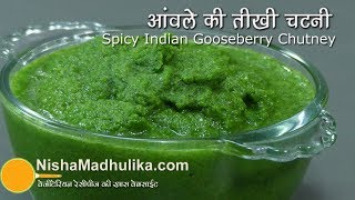 Spicy Amla Chutney Recipe  आंवला की तीखी चटनी । Spicy Indian Goosberry Chutney [upl. by Koby]