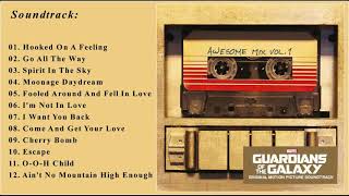 Guardians of the Galaxy  Awesome Mix Vol 1 Original Soundtrack [upl. by Gem]