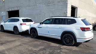 Visual differences between 2022 VW Atlas SEL RLine and 2022 VW Atlas SEL RLine Black [upl. by Sivartal287]