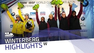 Touching and thrilling win for Elana Meyers Taylor  IBSF Official [upl. by Shel310]