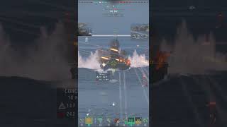 Warships🏴‍☠️  Cruiser goes Brrrtttt worldofwarships wows cqc [upl. by Gabrielle]