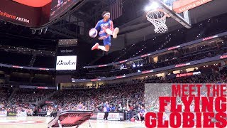 INSANE Trampoline Dunkers  Harlem Globetrotters [upl. by Nomae]